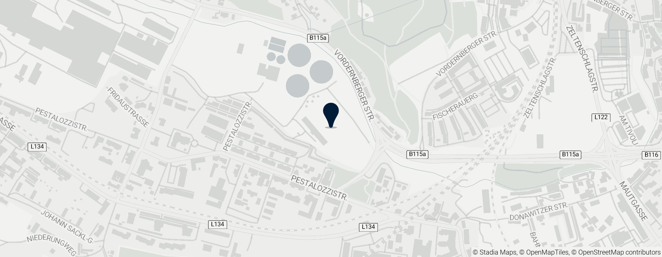 Map of Stadion Donawitz