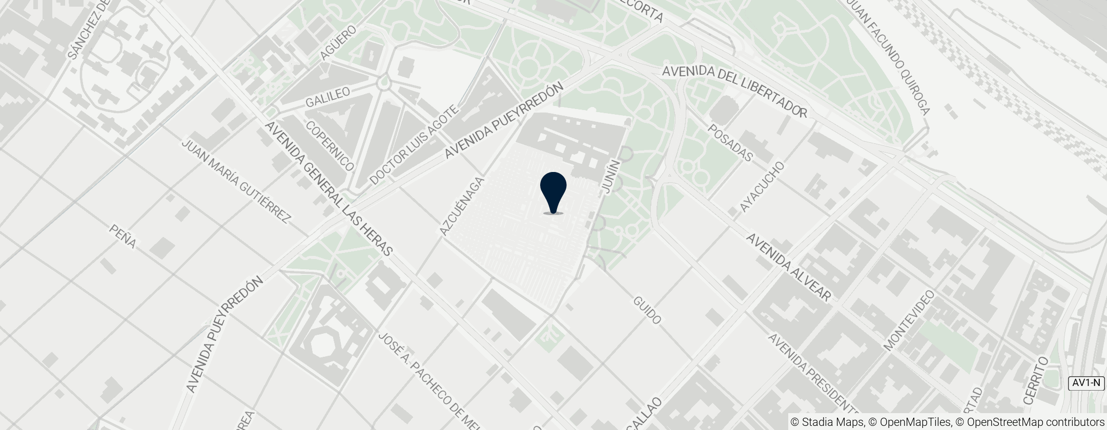 Map of Bernardo de Monteagudo