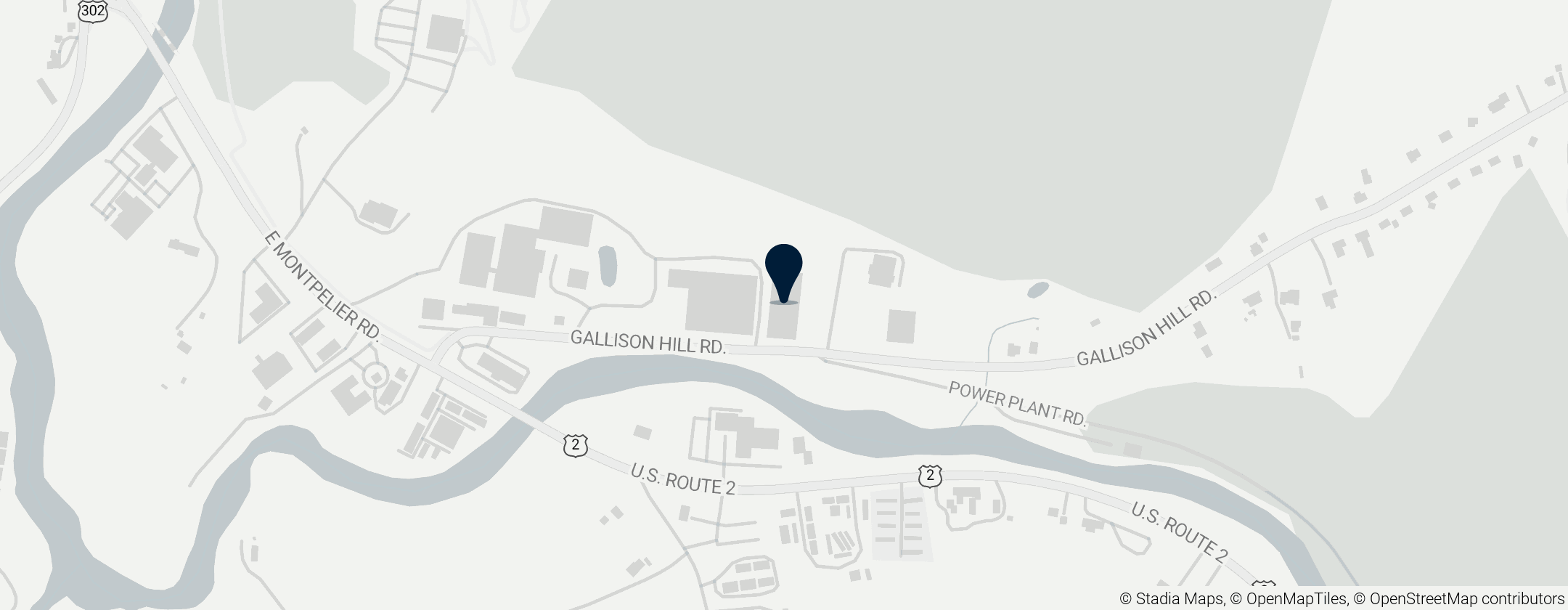 Map of Central Vermont Memorial Civic Center