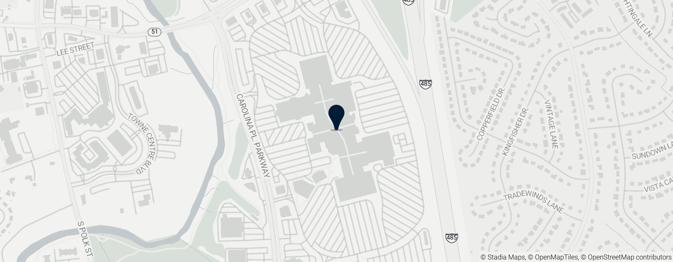 Map of Carolina Place Mall