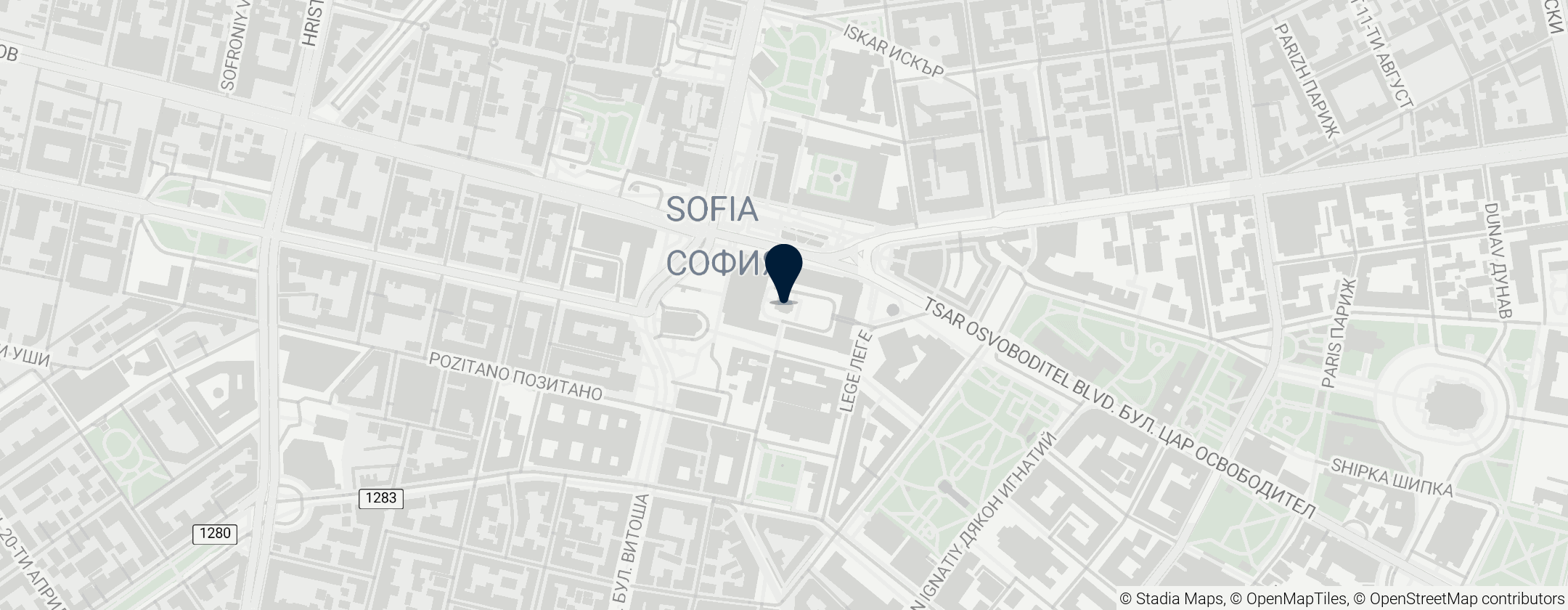 Map of Rotonde Saint-Georges de Sofia