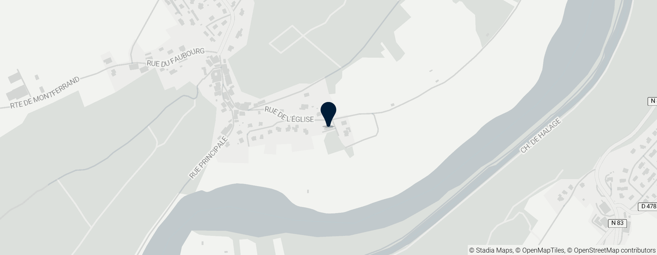 Map of Église Notre-Dame-de-l'Assomption-des-Champs de Rancenay