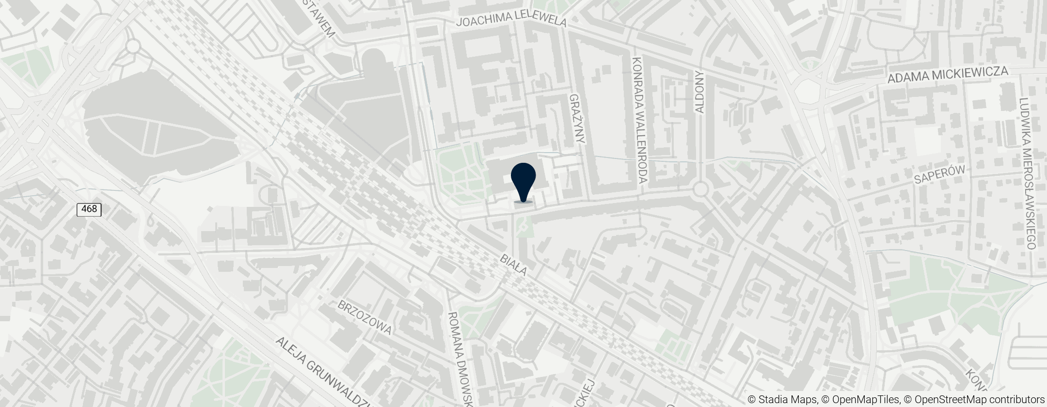 Map of Dwór Kuźniczki