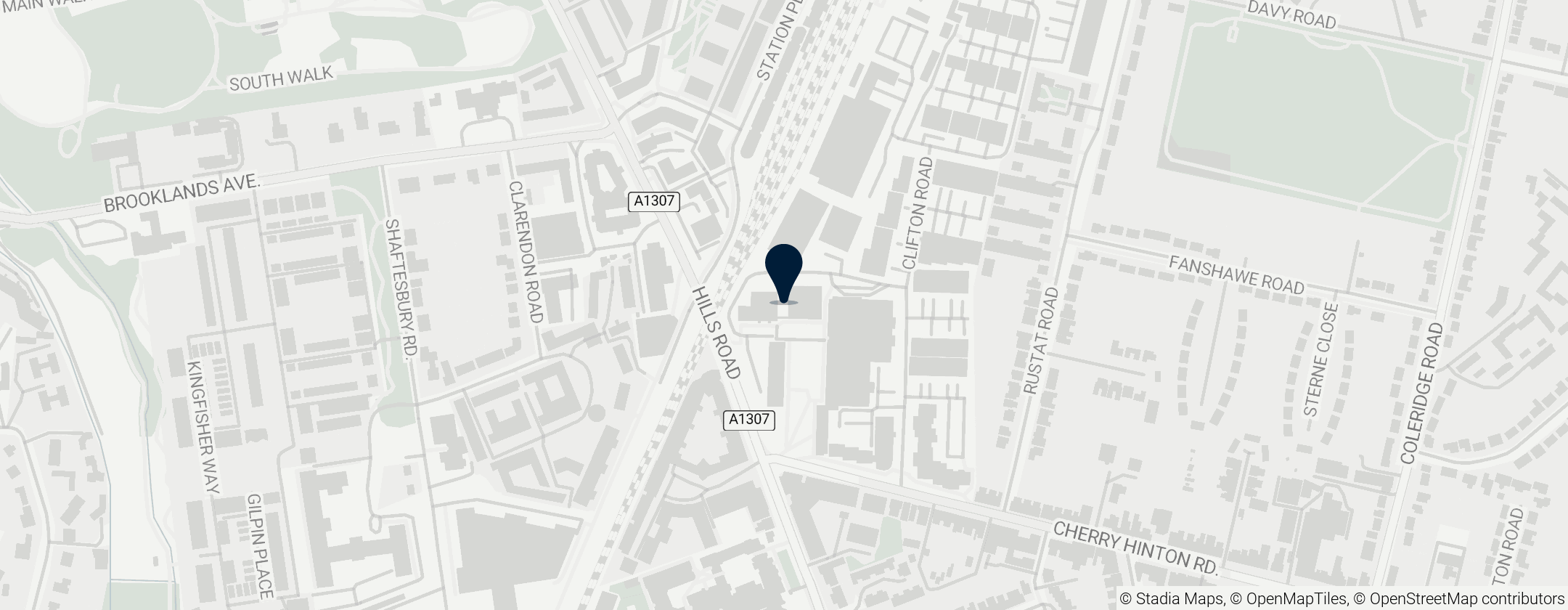 Map of Cambridge Junction