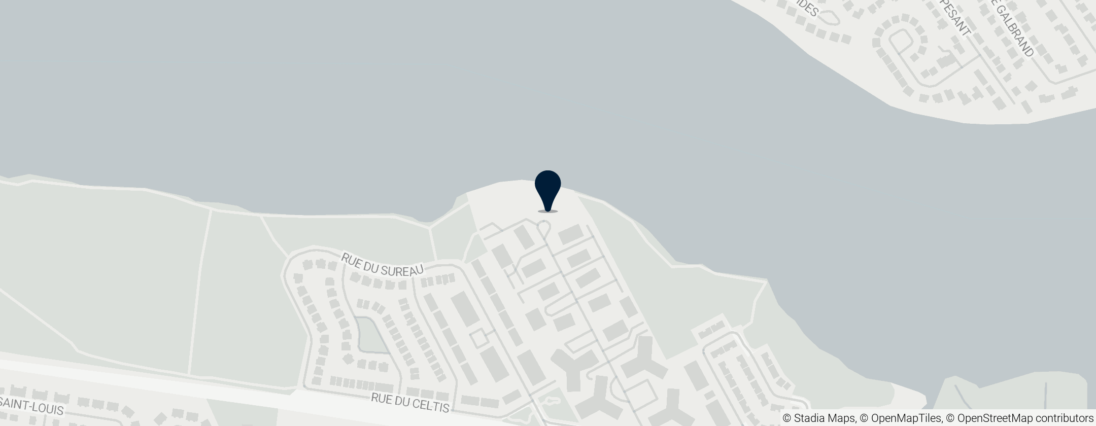 Map of Rapides du Cheval Blanc