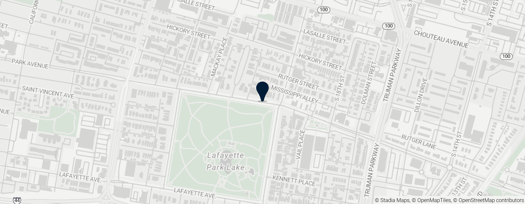 Map of Lafayette Square