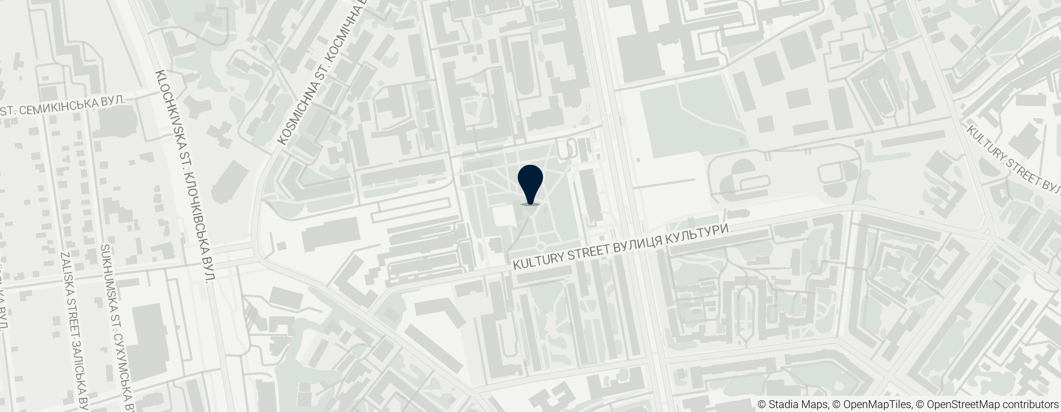 Map of Храм иконы Божией Матери «Взыскание погибших»