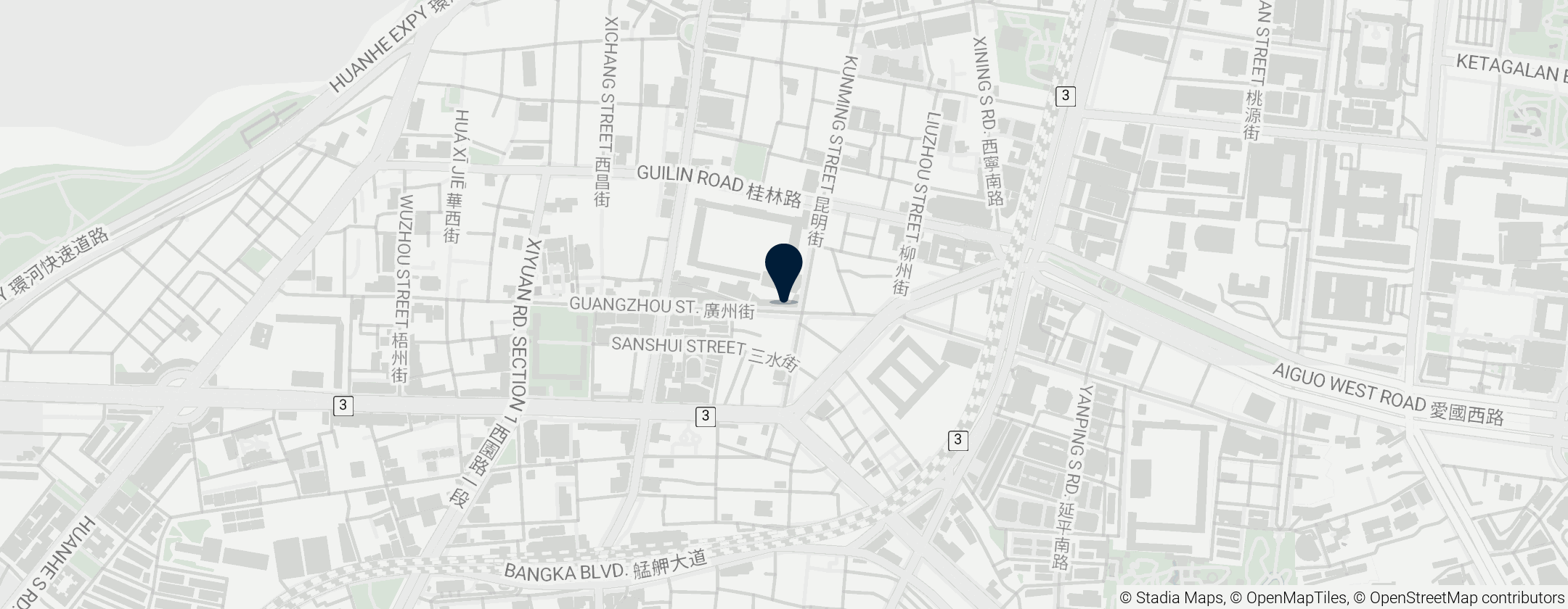 Map of Taipei Heritage and Culture Education Center