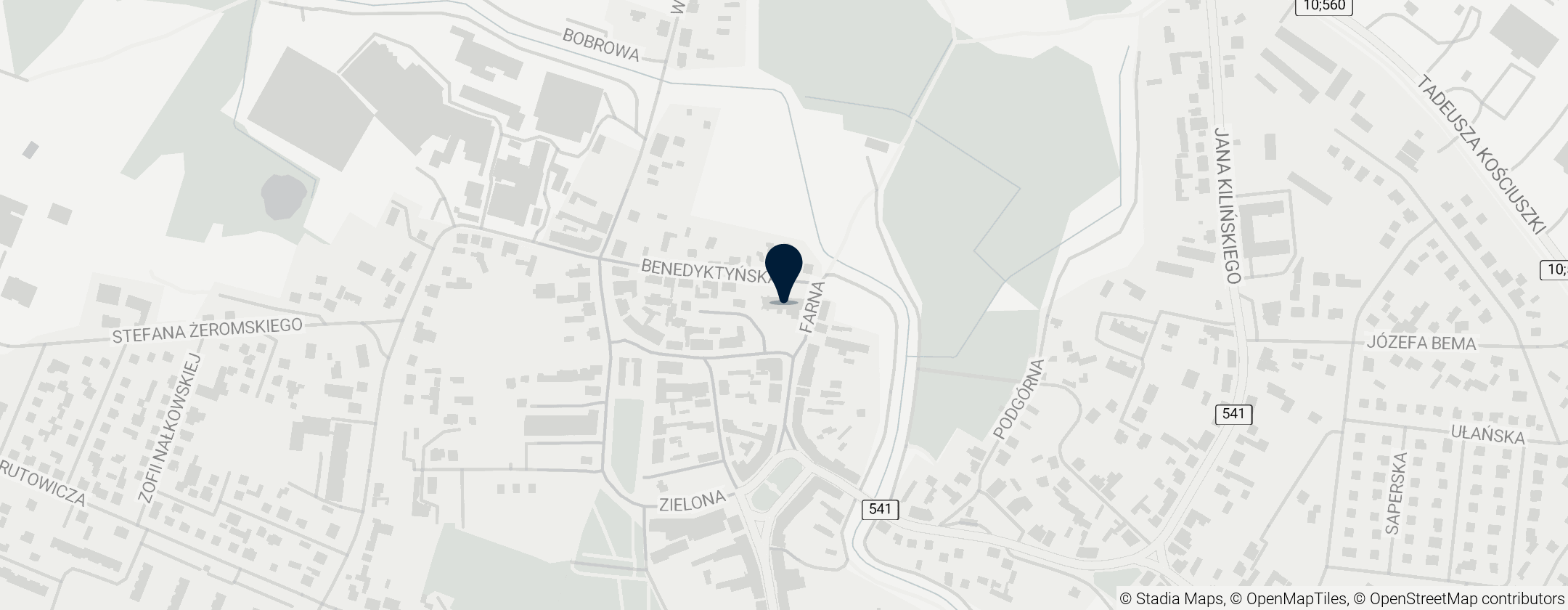 Map of Kościół św. Wita, Modesta i Krescencji w Sierpcu