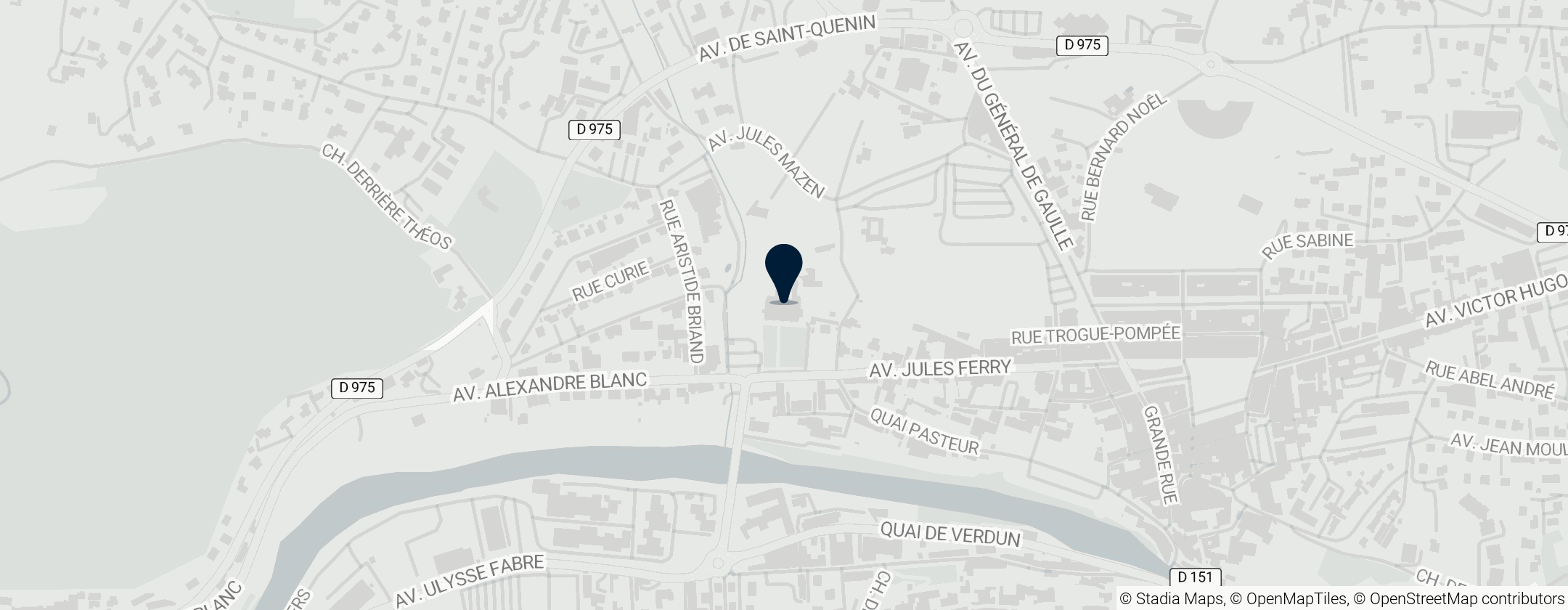 Map of Vaison Cathedral