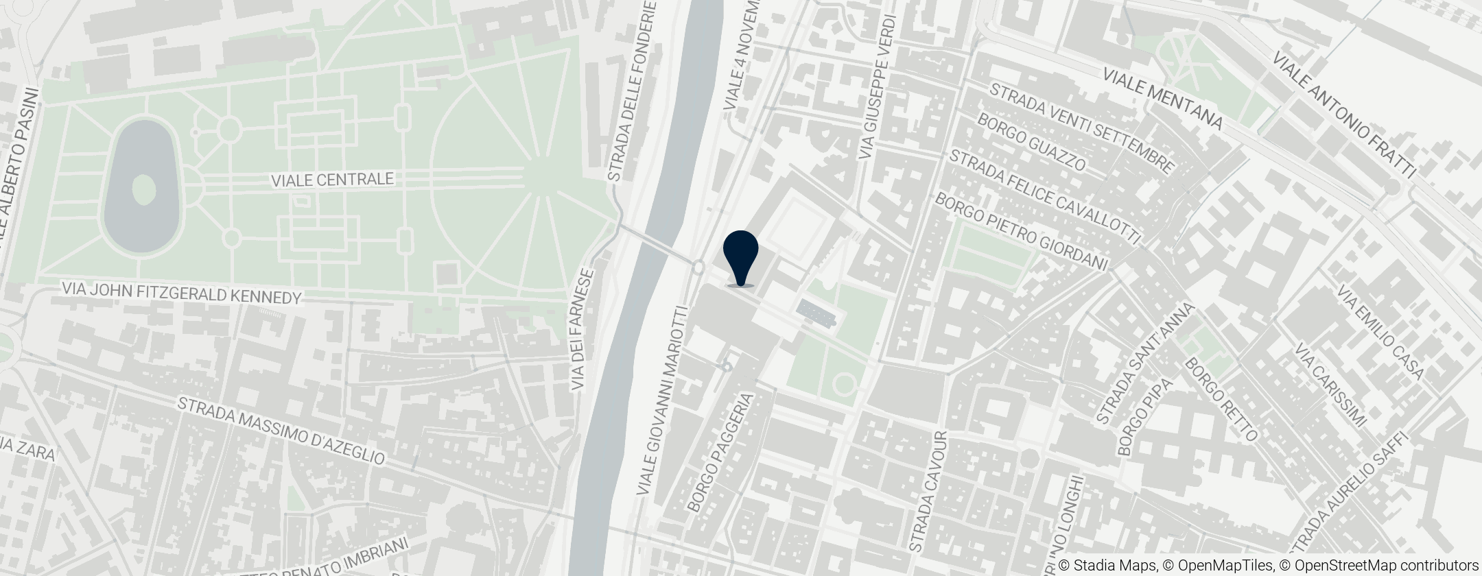 Map of Galleria nazionale di Parma