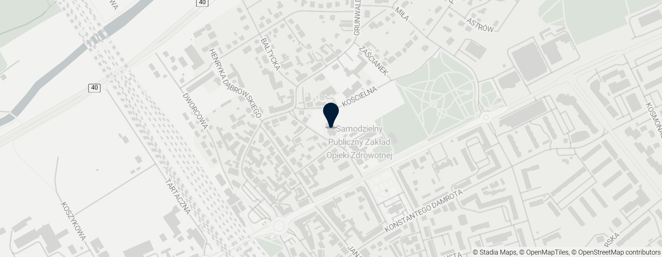 Map of Kościół św. Mikołaja w Kędzierzynie-Koźlu