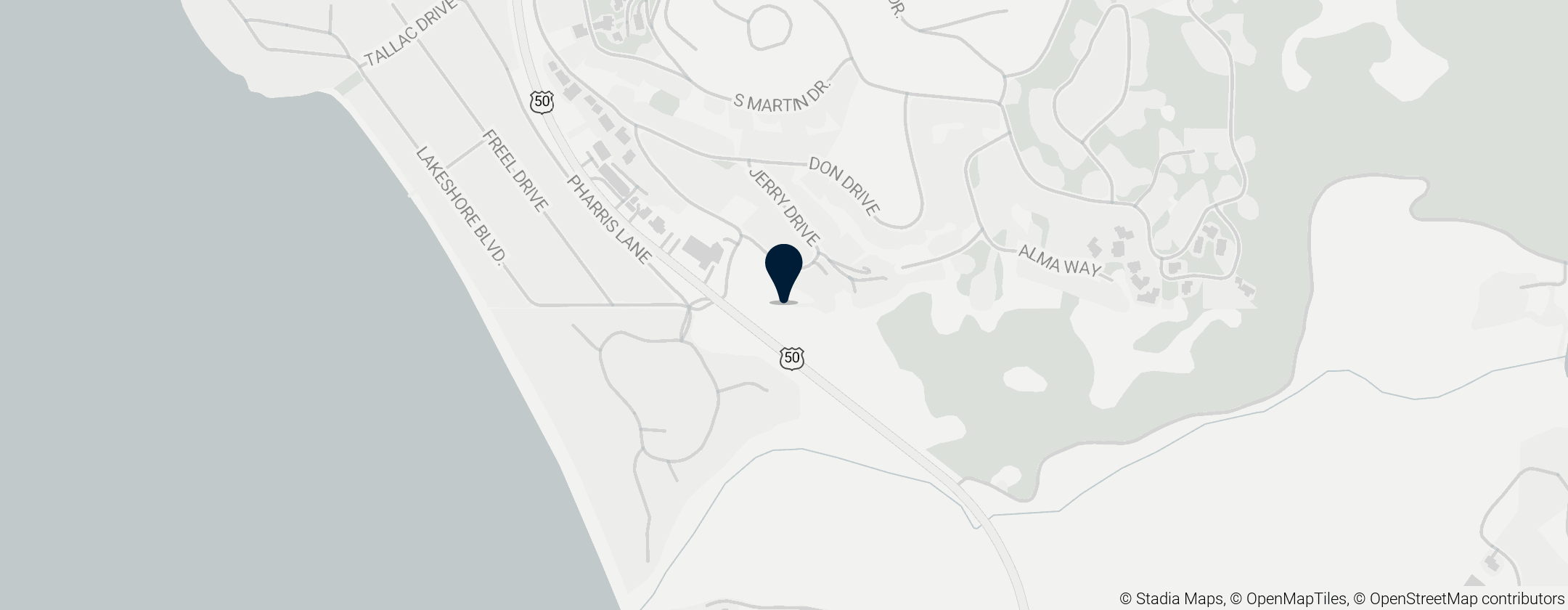 Map of Zephyr Cove Stables