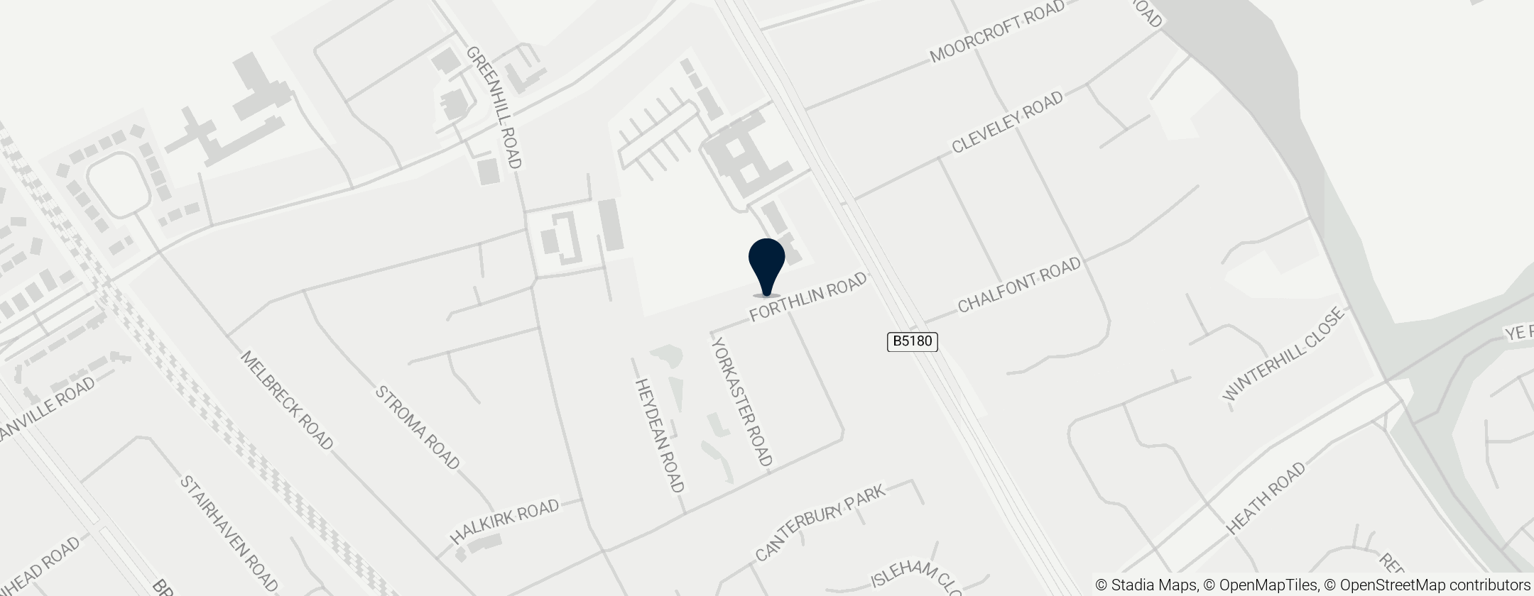 Map of 20 Forthlin Road