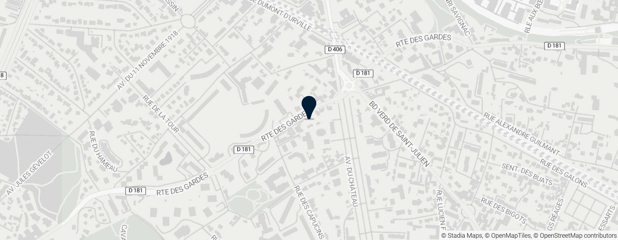 Map of Château de Bellevue