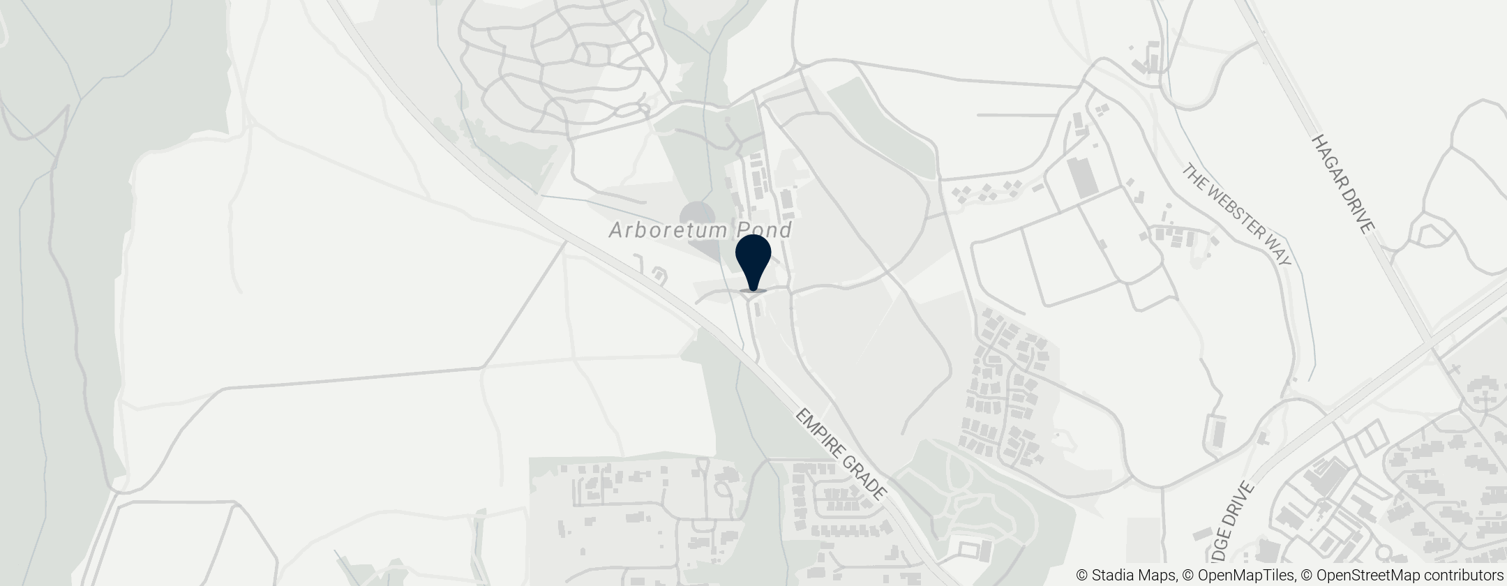 Map of UCSC Arboretum