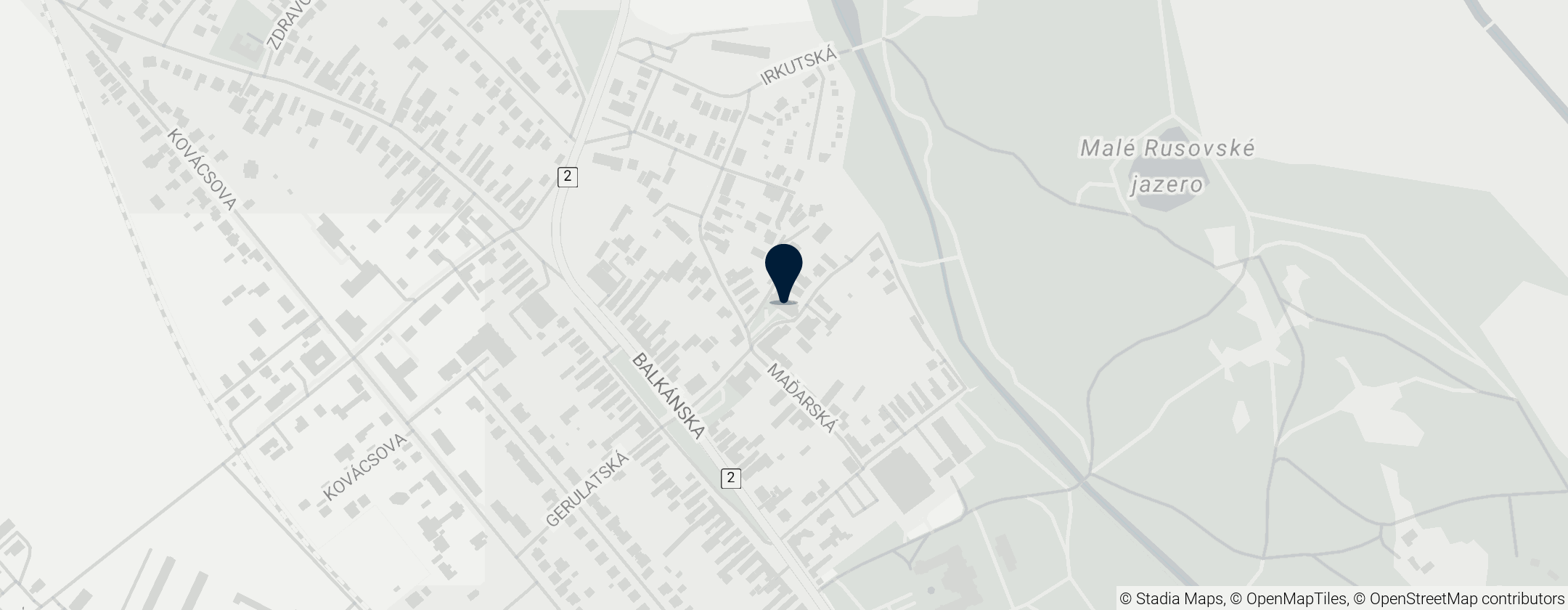 Map of Kostel svaté Máří Magdaleny