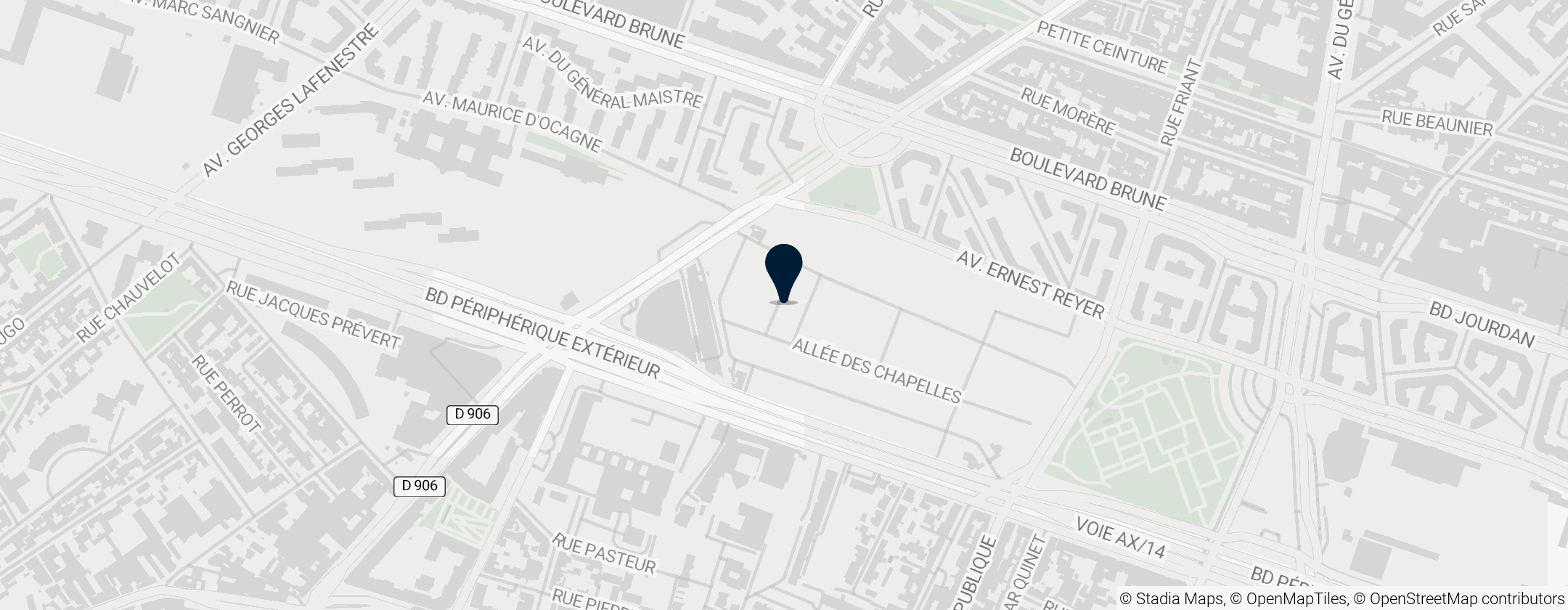 Map of Eugénie Buffet