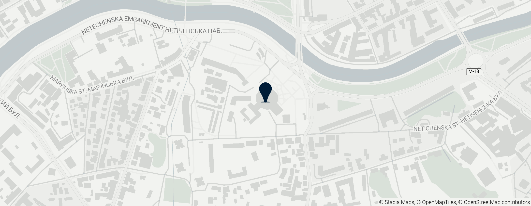 Map of Цирк им. Ирины Бугримовой