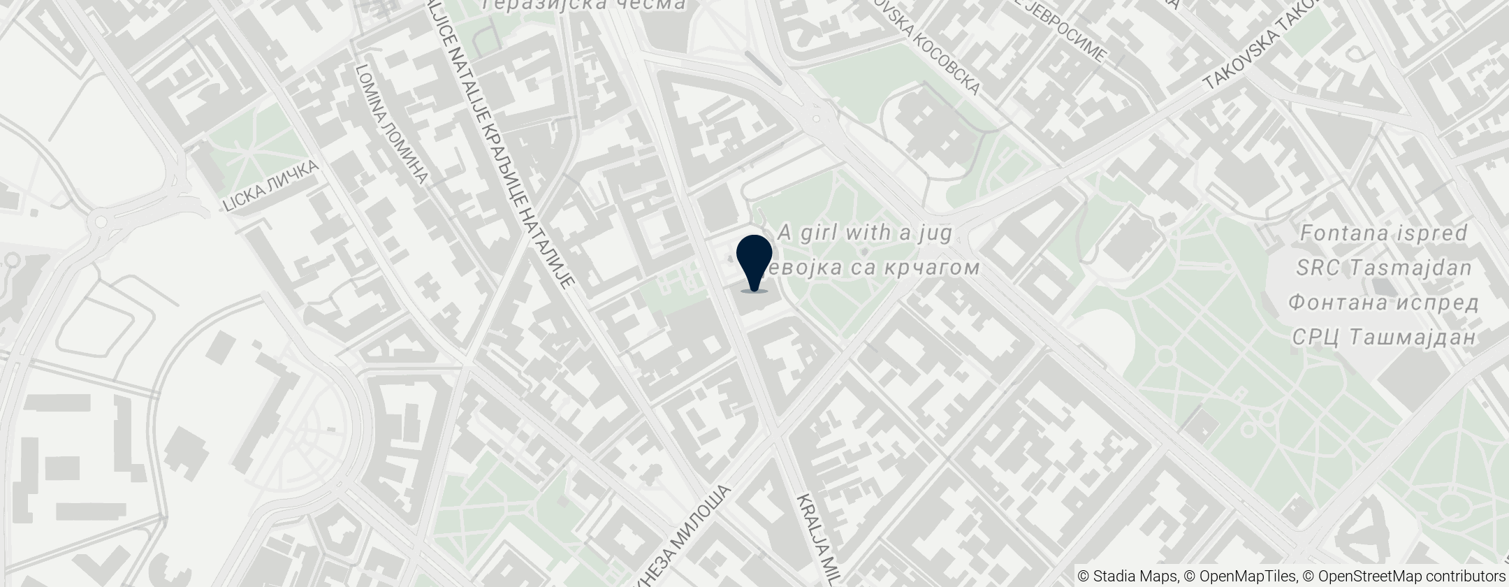 Map of Новый дворец