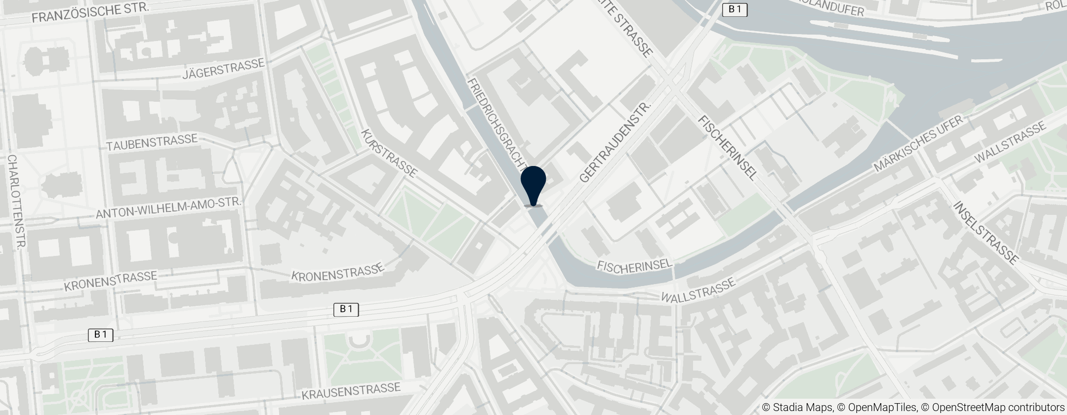 Map of Gertraudenbrücke