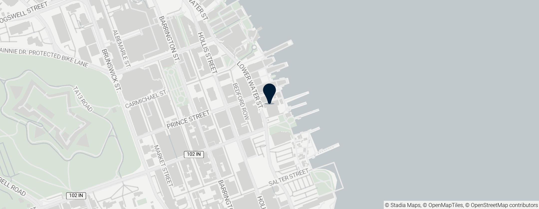 Map of Maritime Museum of the Atlantic