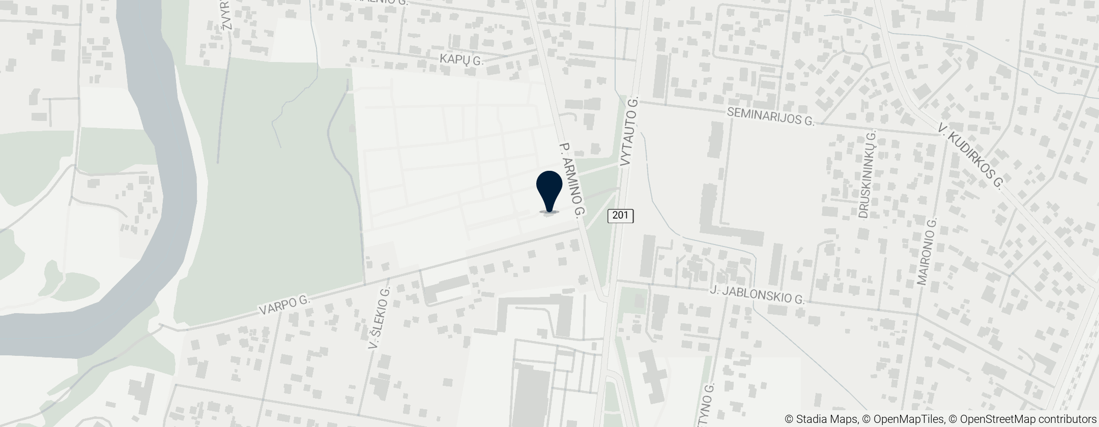 Map of Cerkiew Trójcy Świętej w Mariampolu