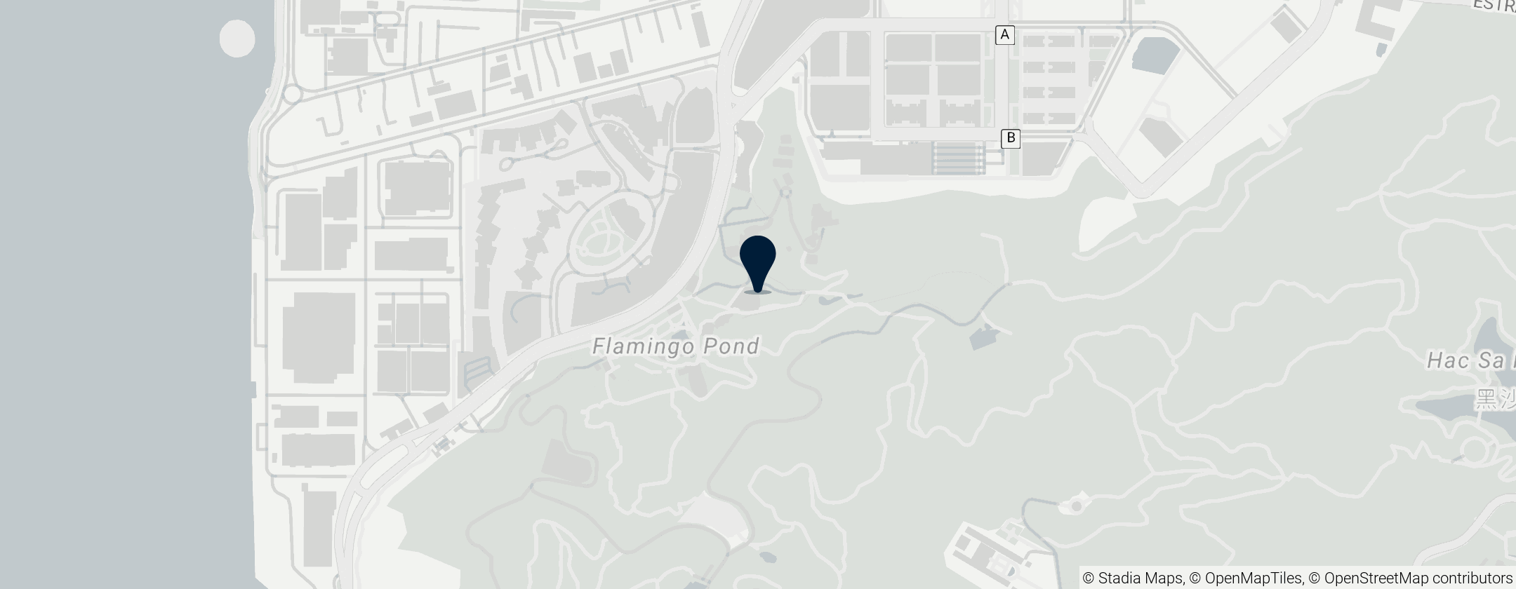 Map of Macau Giant Panda Pavilion