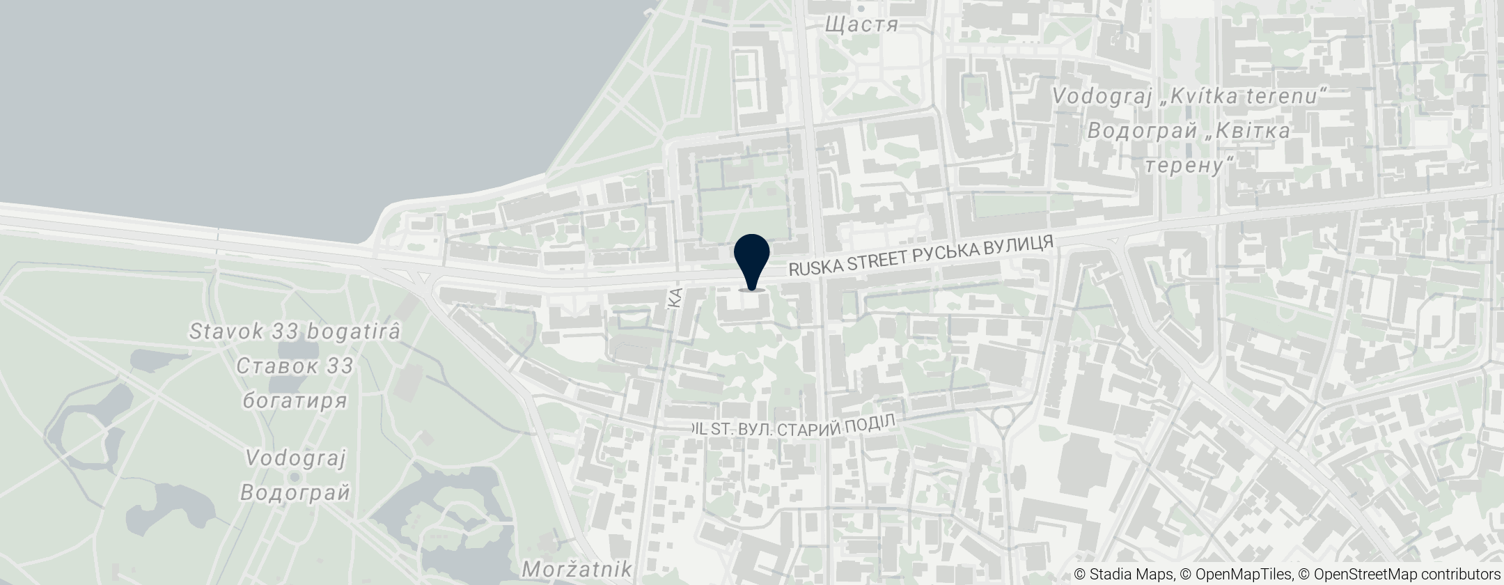 Map of Ivan Gorbachevskyi