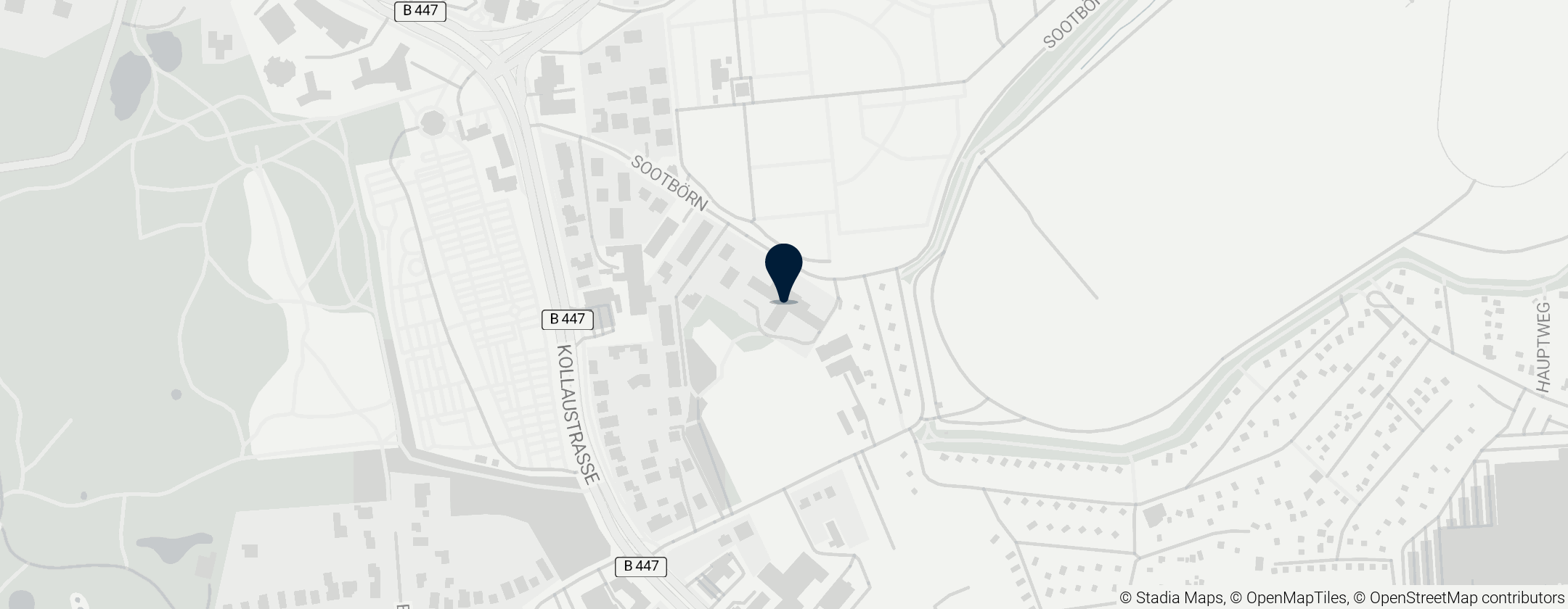 Map of Künstlerhaus Sootbörn