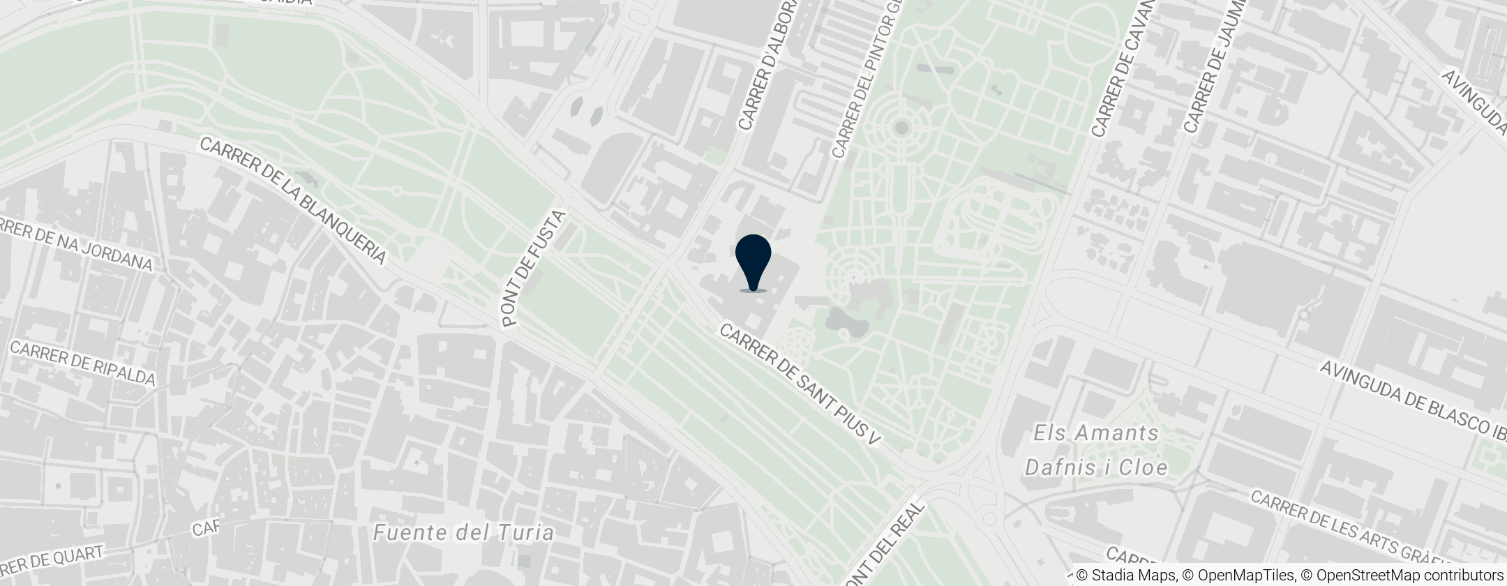 Map of Museum of Fine Arts