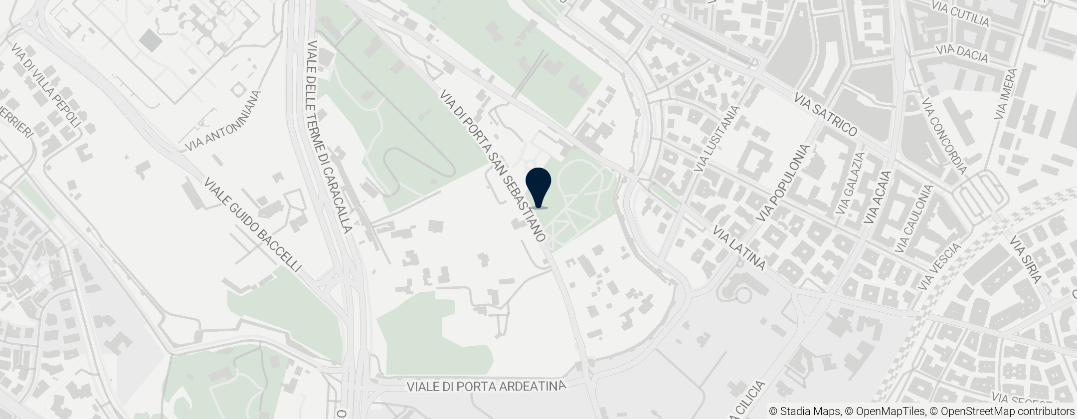 Map of Tombe van de Scipiones