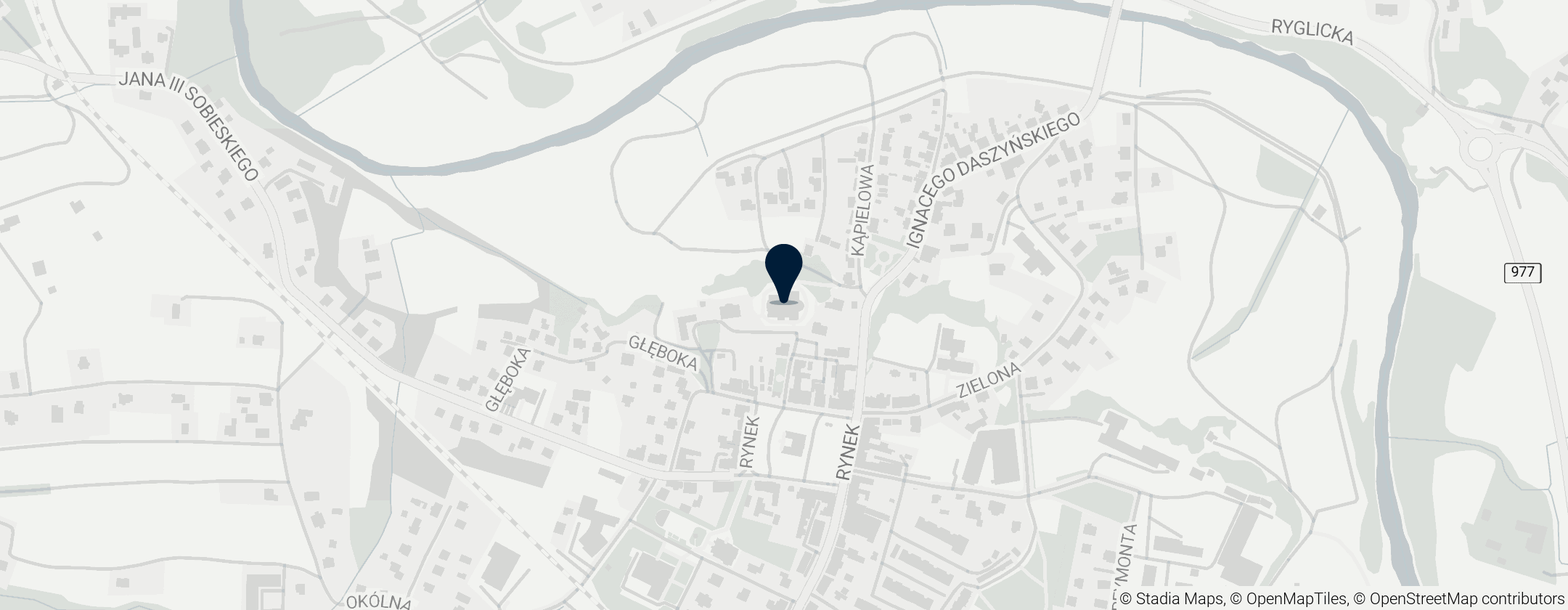 Map of Kościół św. Jakuba w Tuchowie