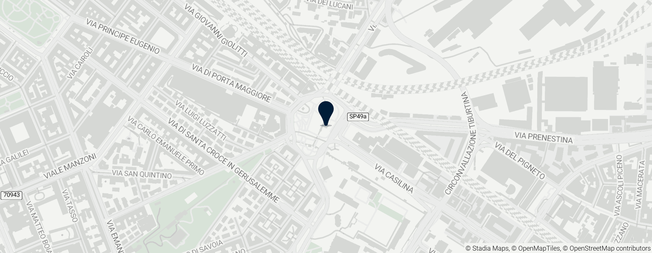 Map of Tombe van Eurysaces