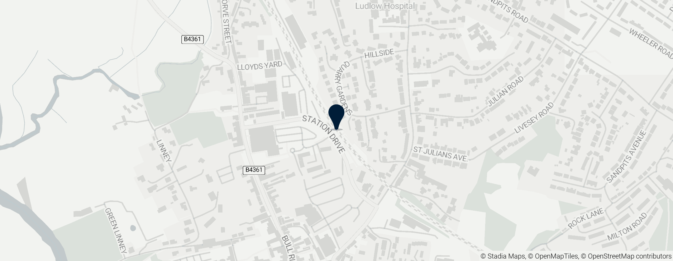 Map of Station Ludlow