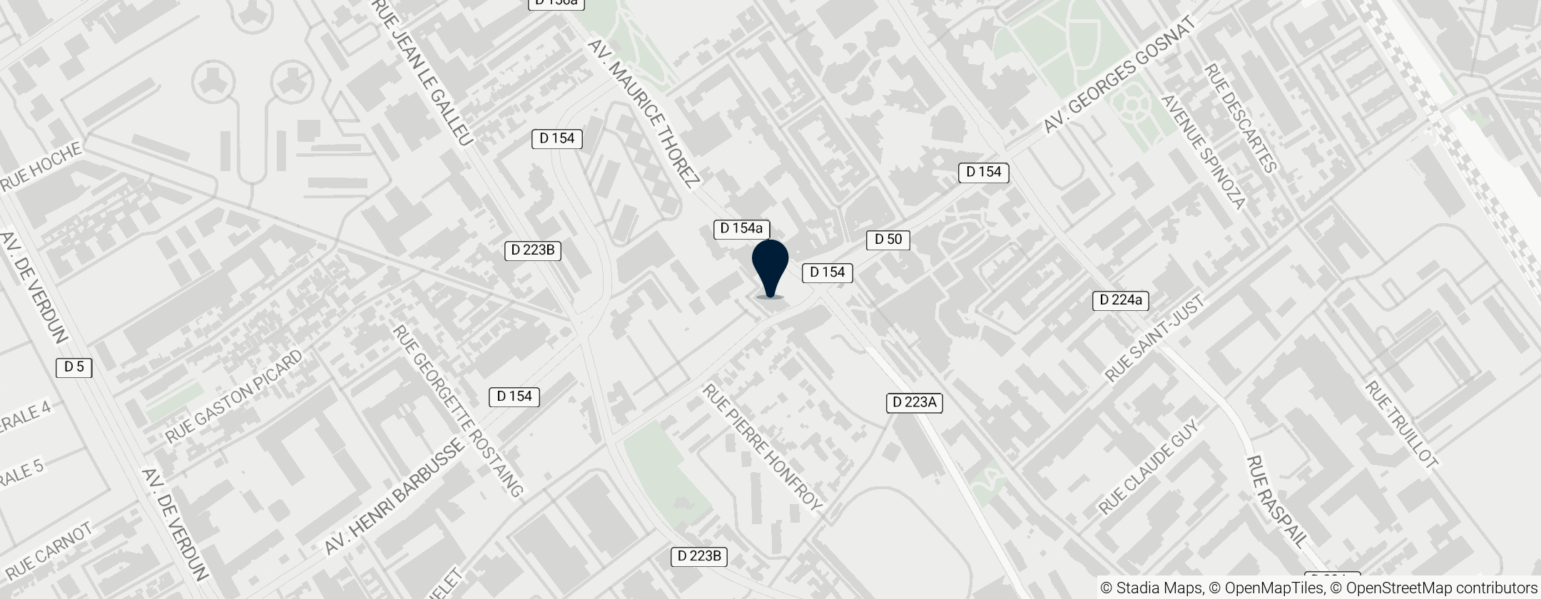 Map of Église Saint-Pierre-Saint-Paul d'Ivry-sur-Seine