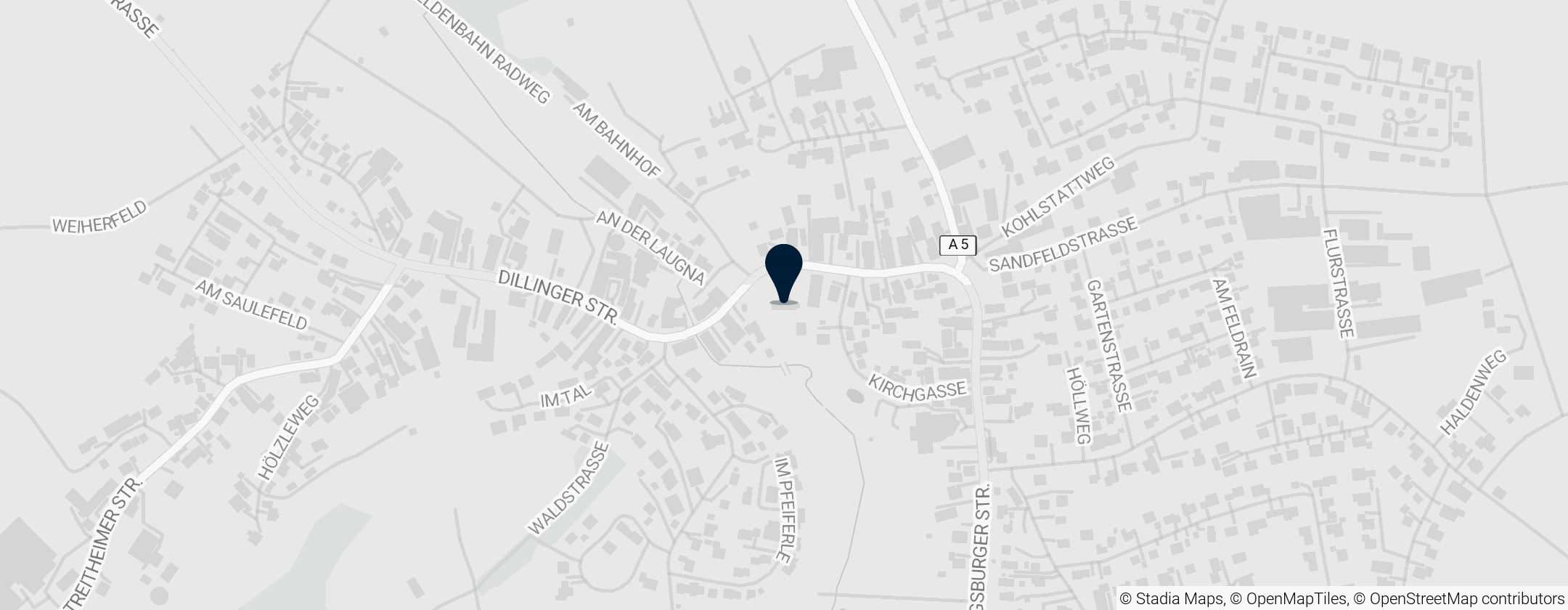 Map of St. Johannes Baptist