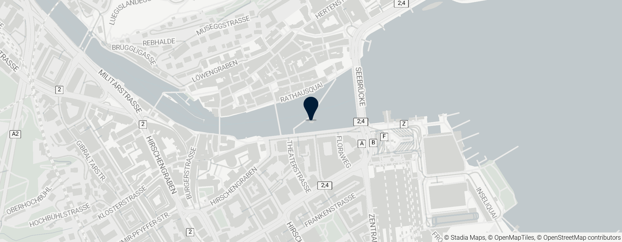 Map of 卢塞恩水塔