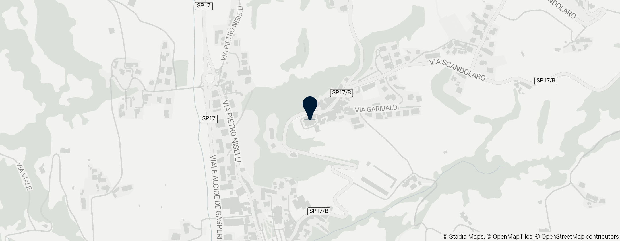 Map of San Giovanni Battista, San Giovanni Ilarione