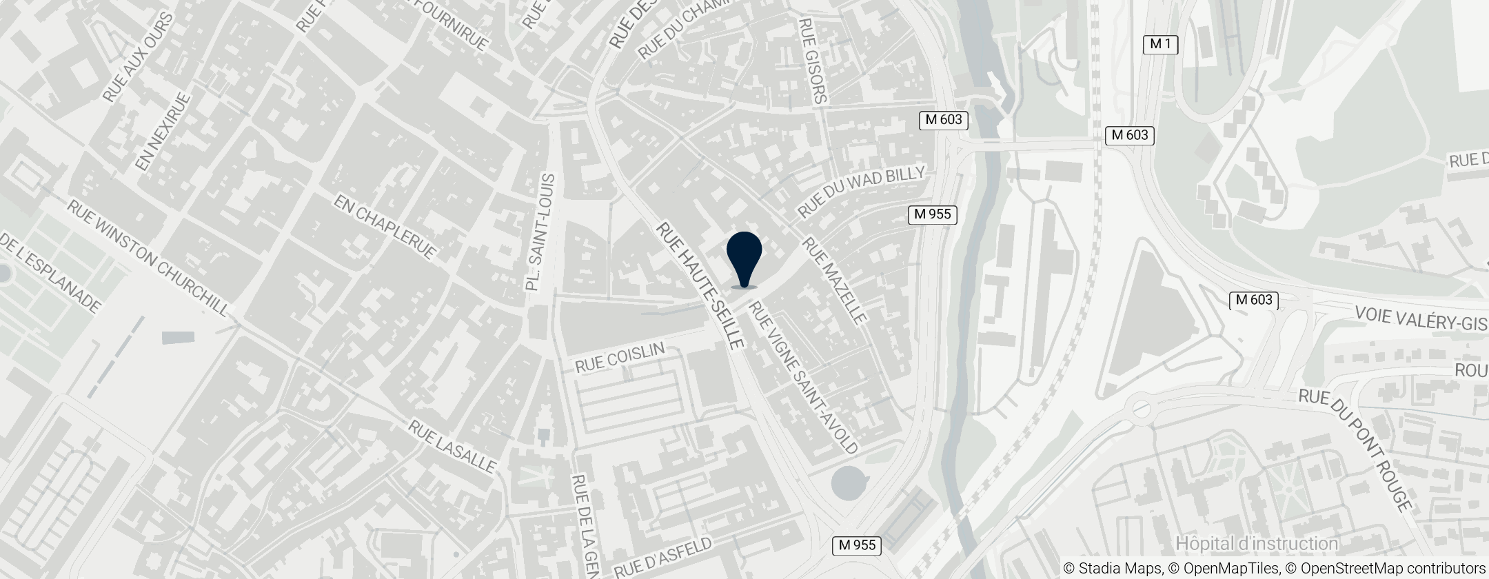 Map of Hôtel de Burtaigne