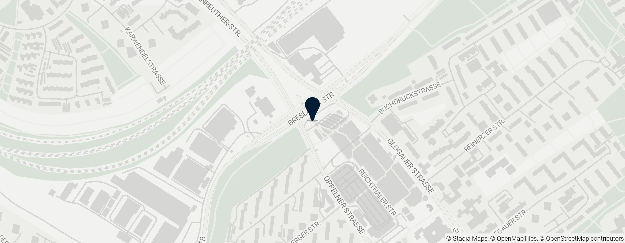 Map of Langwasser Mitte