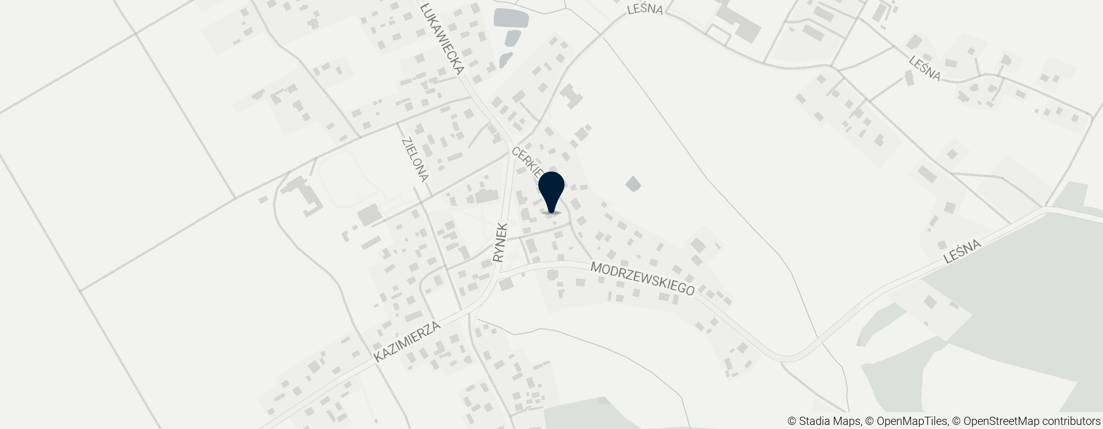 Map of Cerkiew św. Mikołaja Cudotwórcy w Wielkich Oczach