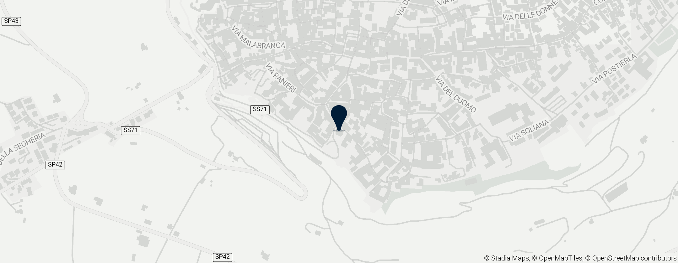 Map of Palazzo Aviamozzi-Alberici