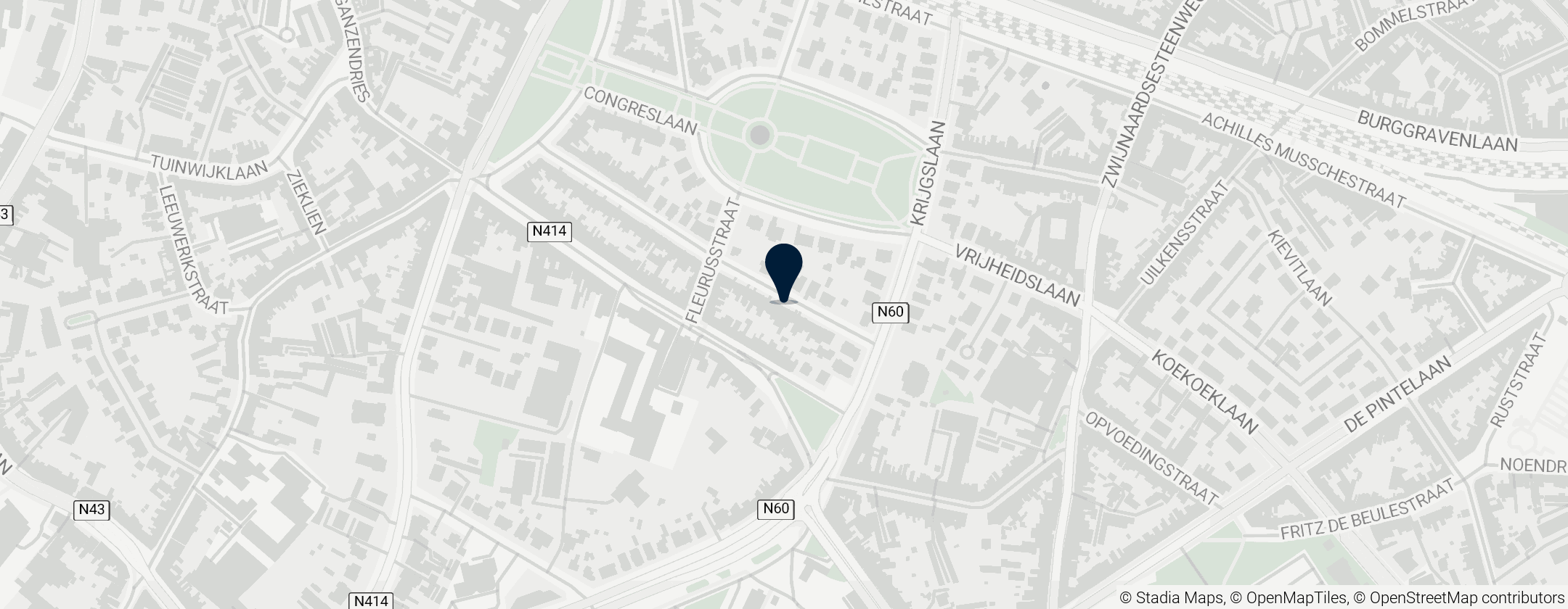 Map of Leon Sarteel Atelier