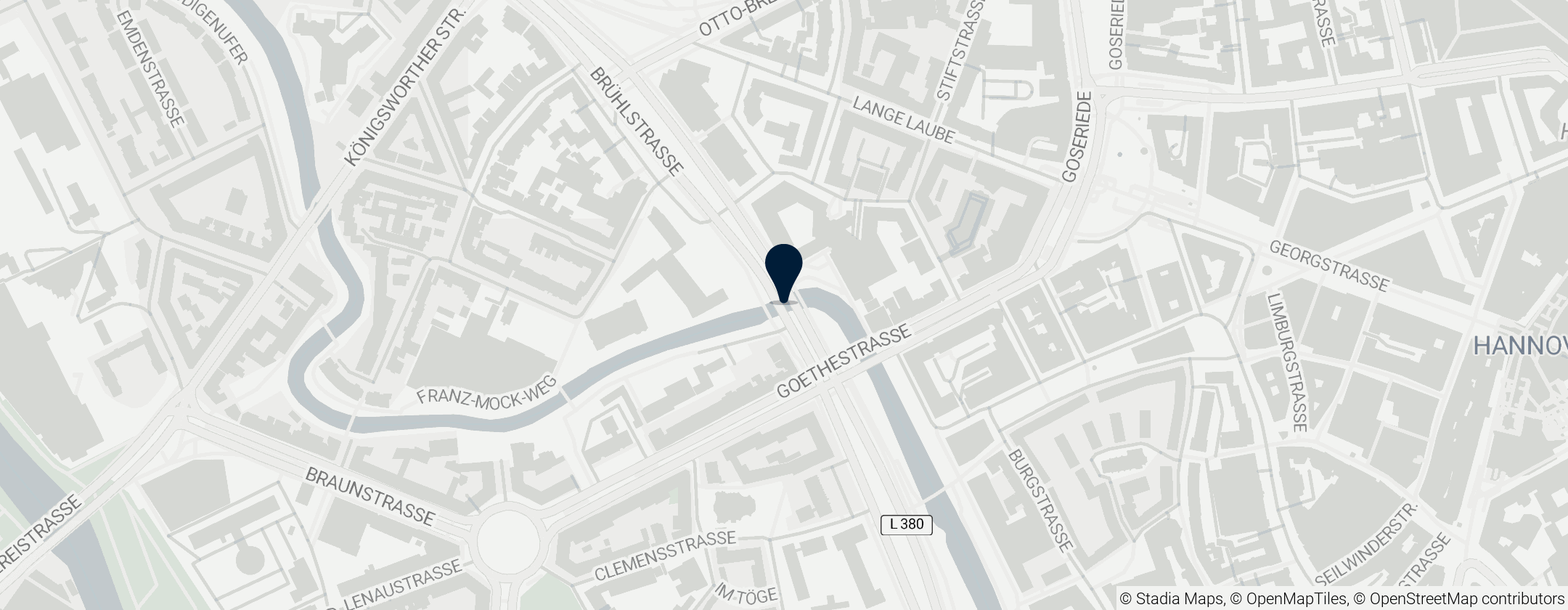 Map of Clevertorbrücke