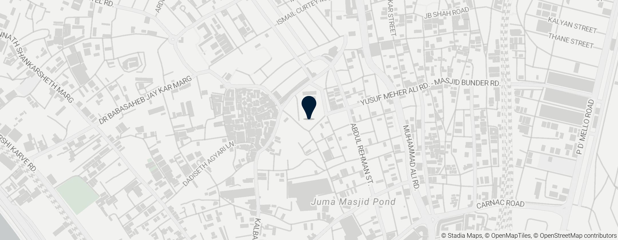 Map of Mumba Devi Temple