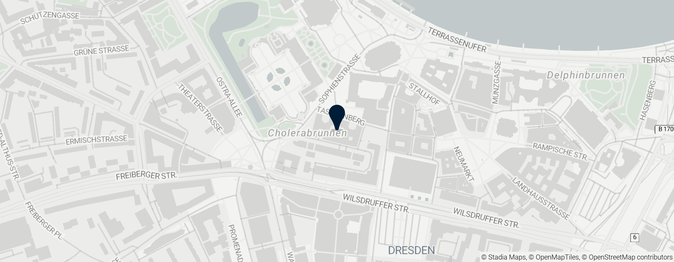 Map of Taschenbergpalais