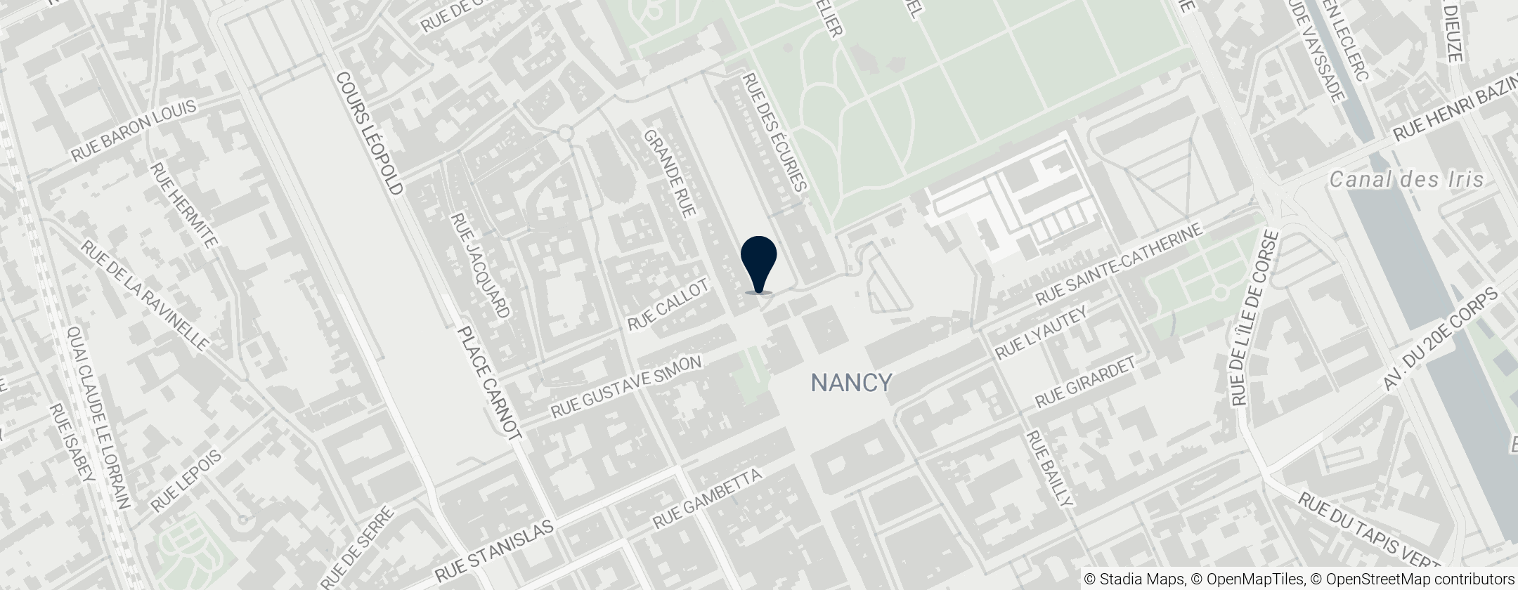 Map of Carrière Square