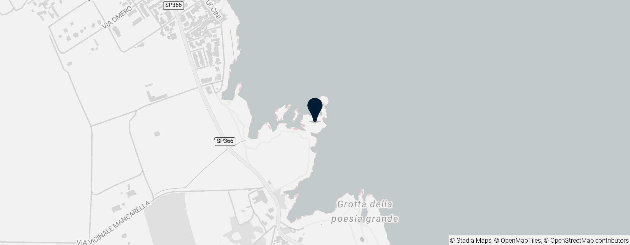 Map of Torre Roca Vecchia