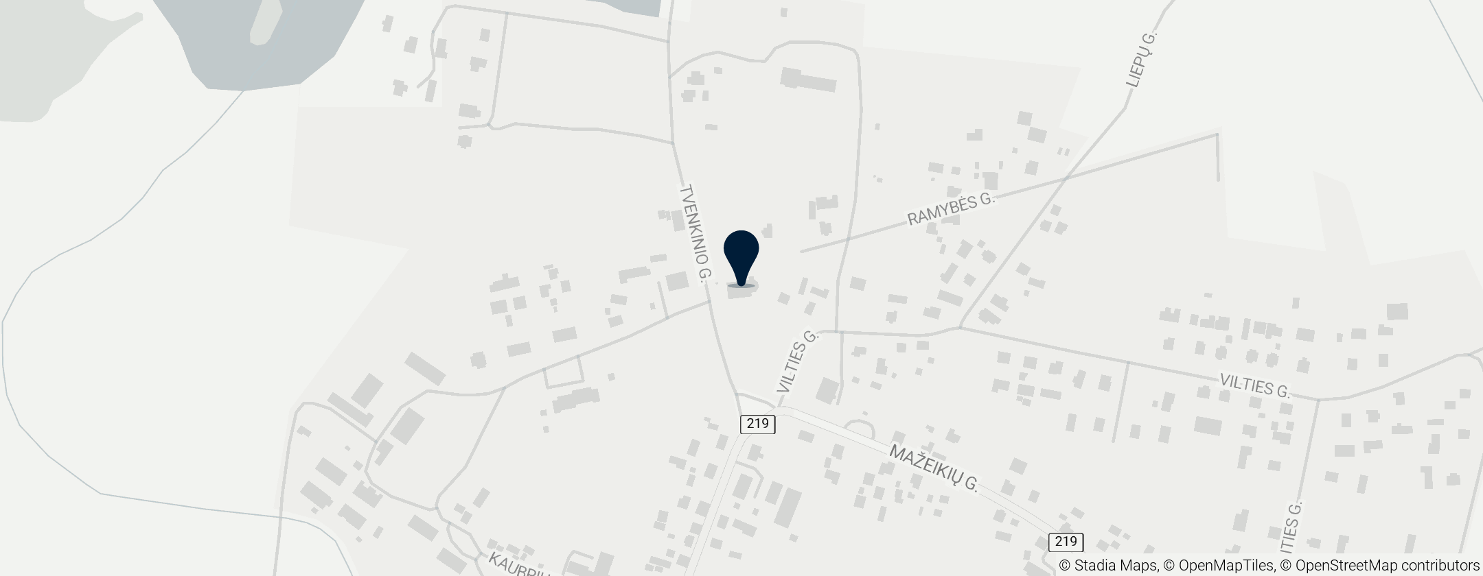 Map of Church of the Holy Trinity, Pikeliai